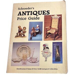 Schroeders Antiques Price Guide 1983 Identification & Values Reference Book